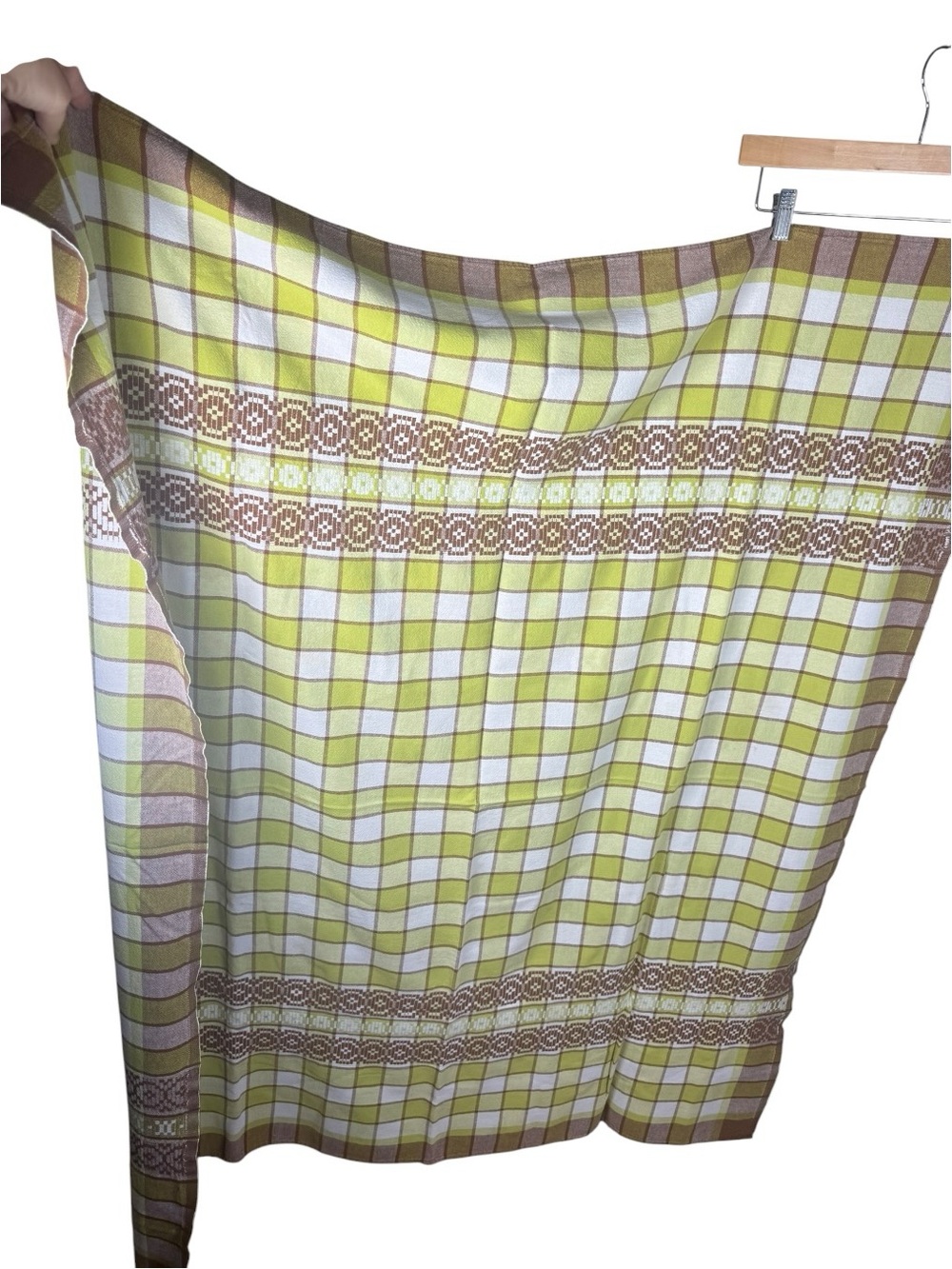 Vintage Cotton Tablecloth